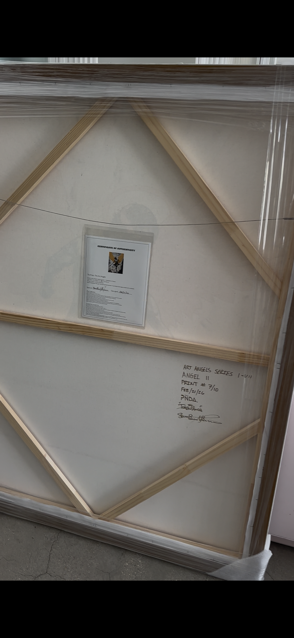 FRAMED Limited Edition Life Size Replicas 46" x 60"